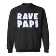 Rave Papi Edm Music Festival Optical Illusion Father's Day Sweatshirt