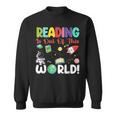 Reading Is Out Of This World Space Book World Book Day 2024 Sweatshirt