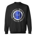 Real Use Three Pedals Race Car Mechanic Men Sweatshirt