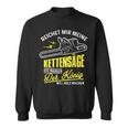 Reichet Mir Die Kettensaw Woodcutter Forest Worker Sweatshirt