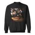 Rembrandt's The Anatomy Lesson Of Dr Tulp Operation Game Sweatshirt