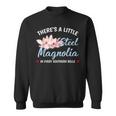 Theres A Little Sl Magnolia In Every Southern Belle Sweatshirt