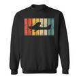 Retro Aeroplane Pilot Sweatshirt