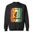 Retro Balance Beam Gymnast For Gymnastics Lovers Sweatshirt