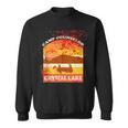 Retro Camp Counselor Crystal Lake With Blood Stains Sweatshirt