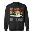 Retro Logger For Men Vintage Arborist Sweatshirt