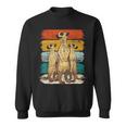 Retro Meerkat Sweatshirt