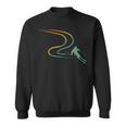 Retro For Skiing Alps Snow Snow Spurs Sweatshirt