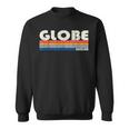 Retrointage 70S 80S Style Globe Az Sweatshirt