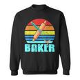 Retrointage Baker Awesome Baker s Geschenk Sweatshirt