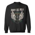 Rock And Roll Guitarraintage Rock Music Sin Mangas Camisa de entrenamiento