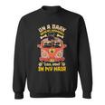 Rottweiler Artwork Painting Desert Highway Sweatshirt