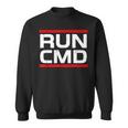 Run Cmd Programmer Sys Admin Sweatshirt