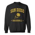 San Diego Baseball Vintage Gameday Retro Baseball Lover Sweatshirt