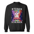 Schlagerparty Folk Music Costume Unicorn Music Team Schlager S Sweatshirt