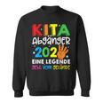 Schulkind Einschulung Schule Letzter Tag Kita Abgänger 2024 Sweatshirt