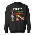 Schultz Family Name Schultz Family Christmas Sweatshirt
