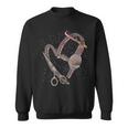 Scissors Comb Heart Barber Hairdresser Sweatshirt