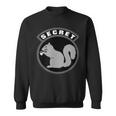 Secret Squirrel Military Intelligence Usaf Patch Sweatshirt