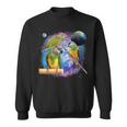 Senegal Parrots In Space Senegal Parrot Sweatshirt