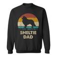 Sheltie Dad For Sheltie Dogintage Sweatshirt