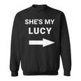 She's My Lucy Matching Best Friends Arrow Sweatshirt