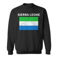 Sierra Leone Sierra Leonean Pride Flag Africa Print Sweatshirt
