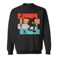 Skater Skateboarder Retro Skateboard Boys Youth Sweatshirt
