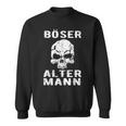 Skull Biker Intage Skull Evil Old Man Sweatshirt