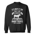 Smart People Cattle Farmer Cow Breed Shorthorns Sweatshirt