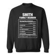 Smith Family Reunion Surname African American Last Name Sweatshirt