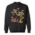 Snakes Reptile Science Biology Sweatshirt