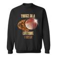Solar Eclipse Baseball Twice In Lifetime 2024 Sweatshirt