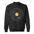 Solar System Vinyl Record Sweatshirt