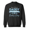 Soon To Be A Daddy Of A Handsome Baby Boy Announcement Sweatshirt