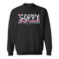 Sorry Not My Problem Slogan Sweatshirt