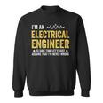 Soy Ingeniero Eléctrico Ingeniería Gracioso Electricista Camisa de entrenamiento