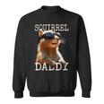Squirrel Daddy Papa Dad Father's Day Squirrel Father Sweatshirt