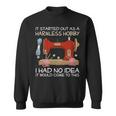 It Started Out As A Harmless Hobby Quilting Pattern Knitting Sweatshirt