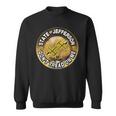 State Of Jefferson Gold Pan Don't Tread On Me Sweatshirt