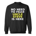 Steve Uncle Family Graphic Name Sweatshirt
