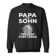 Stolzer Papa Sohn Angeln Partnerlook Boss Sweatshirt