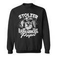 Stolzer Rauhaardackel Papa Herrchen Dogs Dachshund Sweatshirt