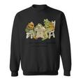 We Must Stop Eating Cried Toad As He Ate Another Frog Quote Sweatshirt