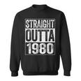 Straight Outta 1980 44Th Birthday Sweatshirt