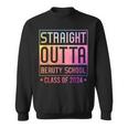 Straight Outta Beauty School Graduation Class Of 2024 Sweatshirt