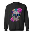 Sugar Skull Fleurs Jour Des Morts Dia De Los Muertos Cadeau Sweater e