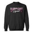 Support Squad Breast Cancer Awareness Cancer Survivor Sweatshirt