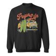 Surfer Van Pogue Life Outer Banks Vintage Beach Surfer Sweatshirt