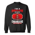 Surveyor Land Valuer Cartographer Engineers Need Heroes Too Sweatshirt